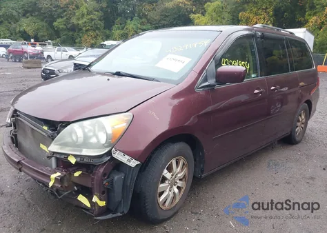 2008 Honda Odyssey Ex-L из США, поврежденный, VIN 5FNRL38628B093819